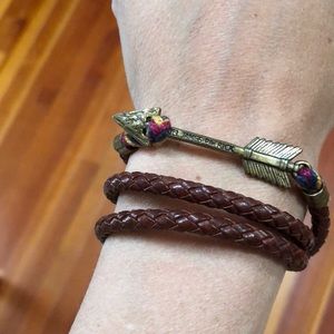 Leather Wrap Bracelet